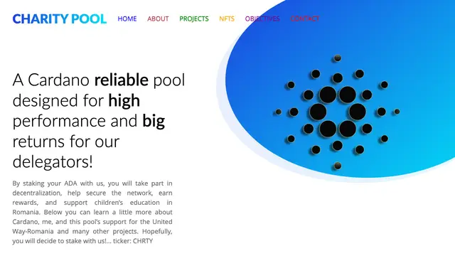 CHRTY · Charity pool