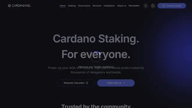 CRDNS · CARDANIANS.io