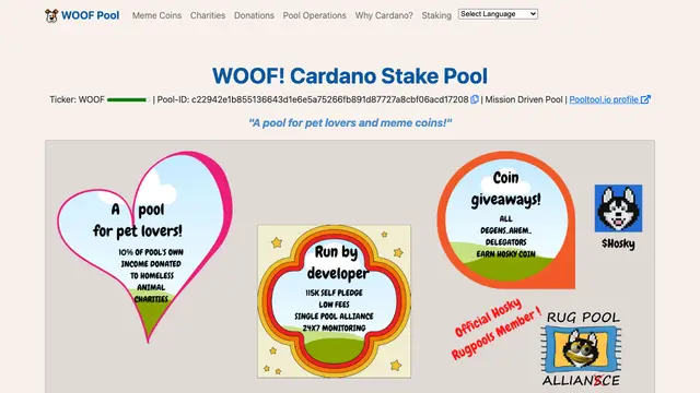 WOOF · Woof Pool